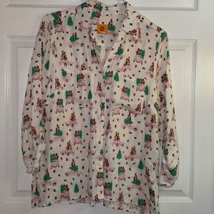 Ruby Rd Pink car Christmas shirt